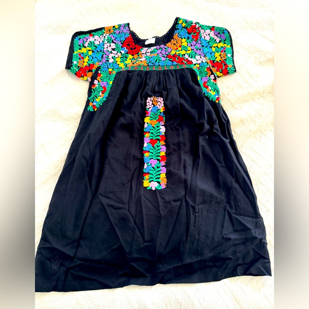 J Marie embroidered mini